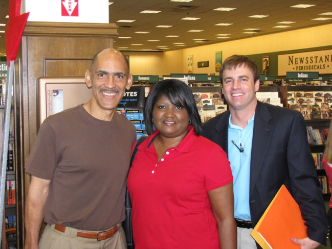 tony-dungy-family-friend-and-dj-snell-at-the-barnes-and-noble-book-signing-in-carmel-in