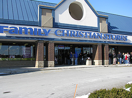 Booksigning at Family Christian Store in Fort Wayne, IN. The line went out the door and down the strip mall!